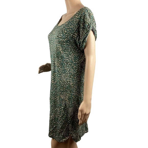 French Connection Shirt Dress Size 6 Multicolor Animal Print - Picture 3 of 8